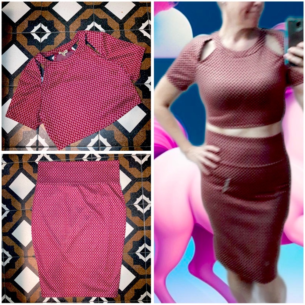 2 piece dress set